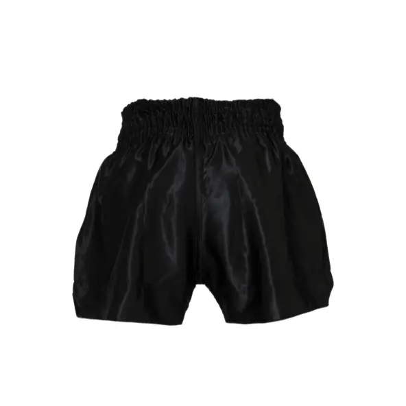 Short de Boxe Thaï NO FEAR Noir