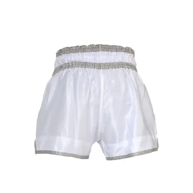 Short de Boxe Thaï NO LIMIT blanc - 2