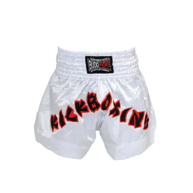 Short de Boxe Kick Boxing Blanc - 2