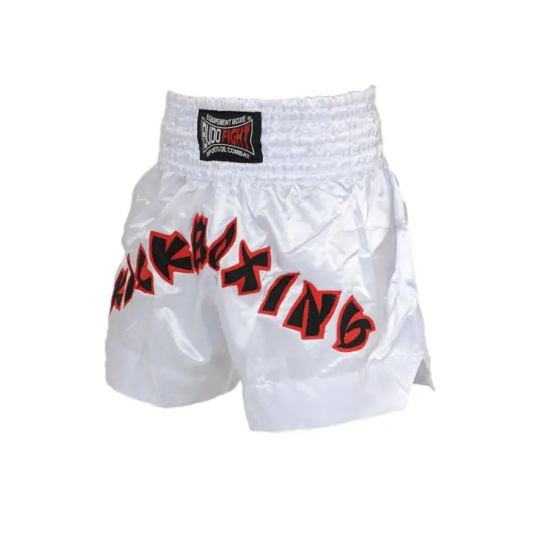 Short de Boxe Kick Boxing Blanc