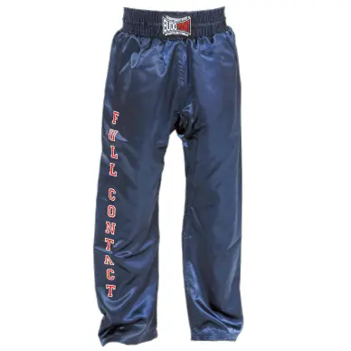 Pantalon de Full Contact Bleu marquage FC