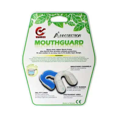 Protège-dents Thermoformable Gel Confort bleu/blanc - 4