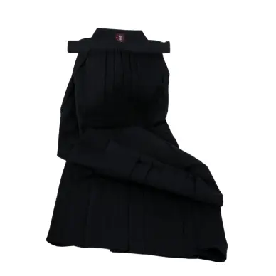 Hakama d'Aïkido Noir Meiji Importation Japon - 3