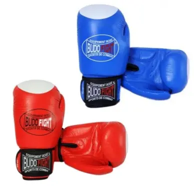 Gants de Boxe Compétition Anglaise Amateur 100% cuir - 11