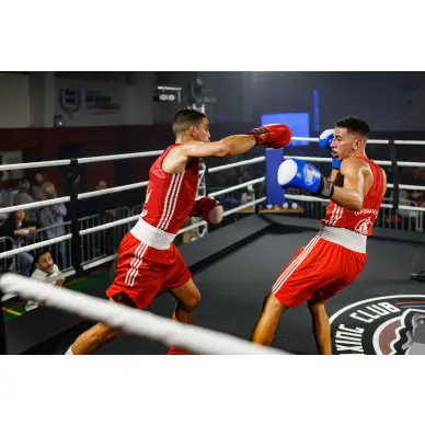 Gants de Boxe Compétition Anglaise Amateur 100% cuir - 14