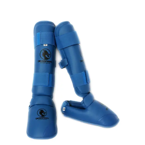 Protège-tibias et pieds de karaté FFK