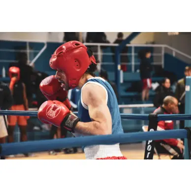 Gants de Boxe Compétition Anglaise Amateur 100% cuir - 20