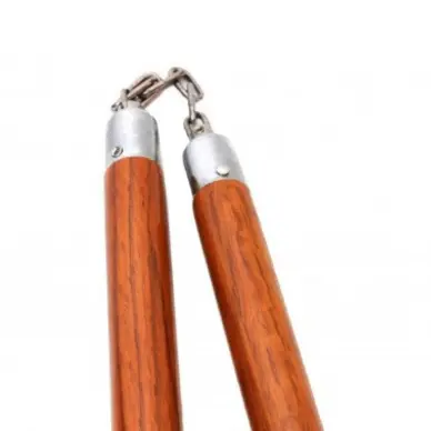 Nunchaku à Chaine en Bois - 2