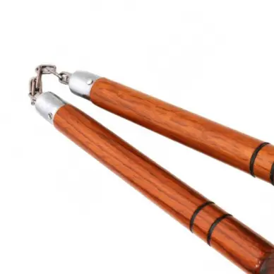 Nunchaku à Chaine en Bois - 3