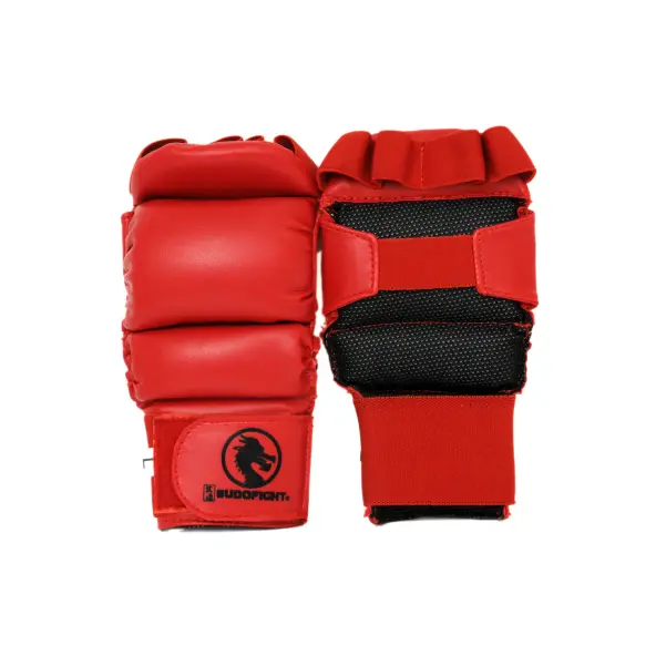 Gants Ju-Jitsu Rouge JJIF