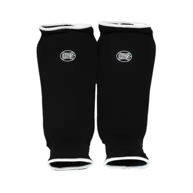 Protège-tibias et pieds Coton Souple Noir - 2