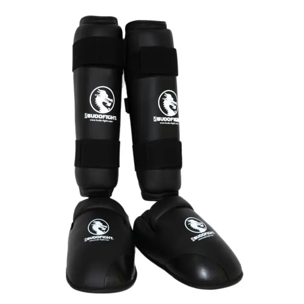 Protège-tibias et pieds en PU semi-rigides