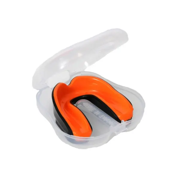 Protège-dents Thermoformable Gel Confort orange/noir