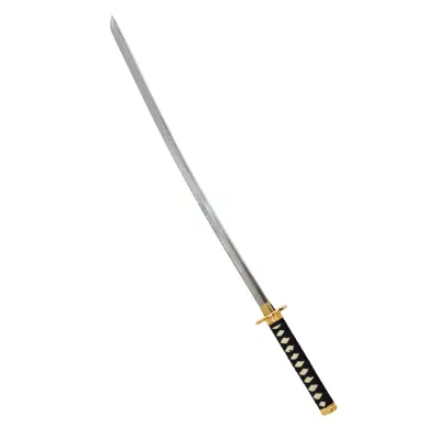 Katana et Wakizashi Noir Shinogi - 3