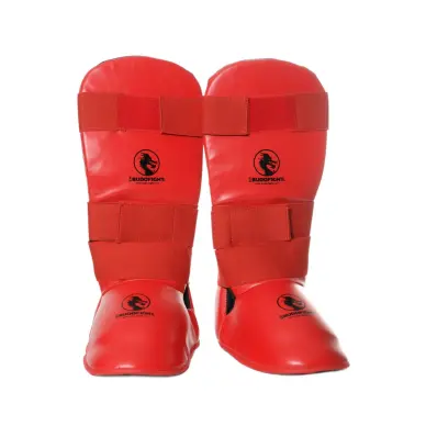 Protège-tibias et pieds Karaté Contact FFK - 6