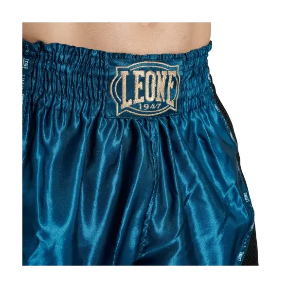 Short de Boxe Thai Leone Classic Bleu