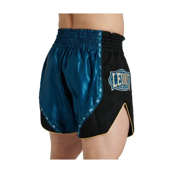 Short de Boxe Thai Leone Classic Bleu