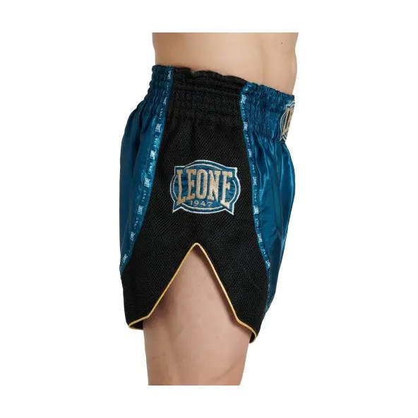 Short de Boxe Thai Leone Classic Bleu