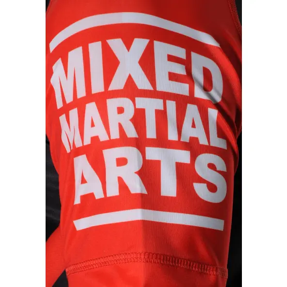 Rashguard MMA Noir / rouge - Fin de Serie