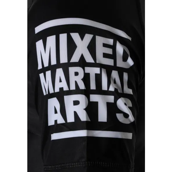 Rashguard MMA Noir Impression tête de mort - Fin de Serie