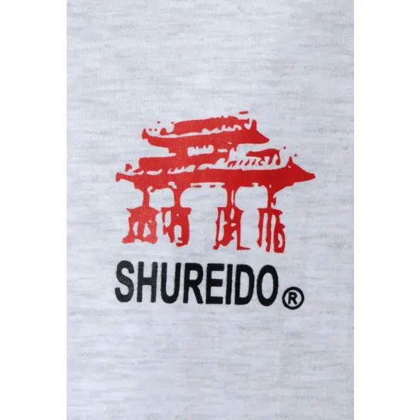 T-shirt Shureido Gris clair Logo Coeur