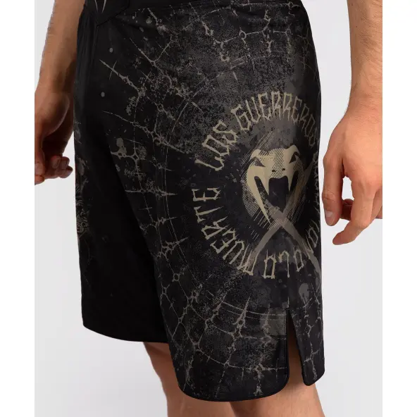 Short de MMA Venum Santa Muerte 5.0 - Noir Profond/Or