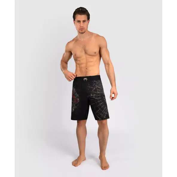 Short de MMA Venum Santa Muerte 5.0 - Noir Profond/Or