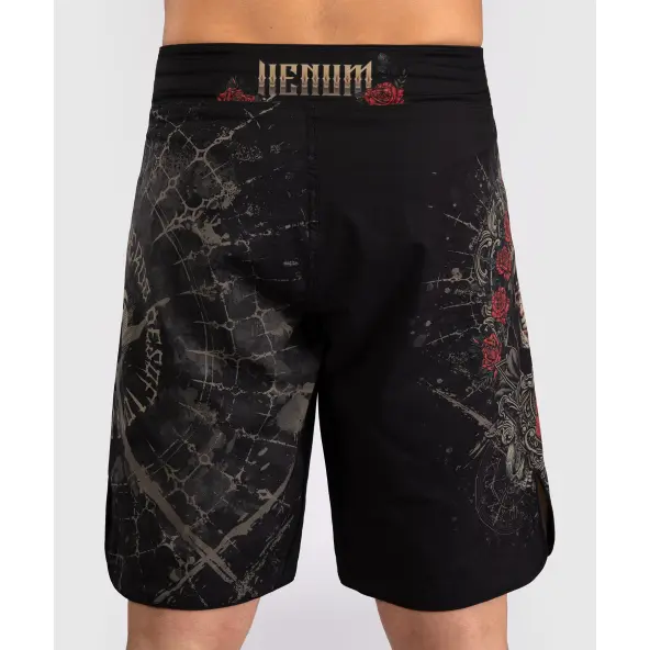 Short de MMA Venum Santa Muerte 5.0 - Noir Profond/Or