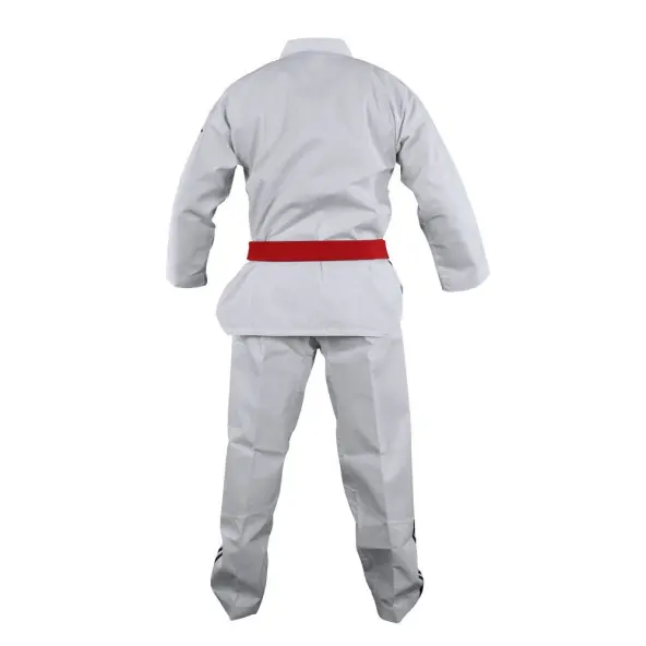 Dobok Taekwondo Adiclub 3 col blanc bandes - Fin de Serie