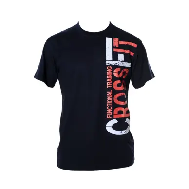 T-shirt Crossfit bleu marine - Fin de Serie - 3