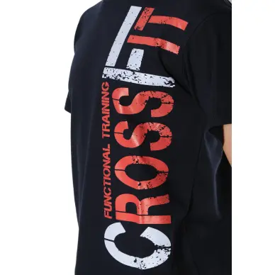 T-shirt Crossfit bleu marine - Fin de Serie - 4