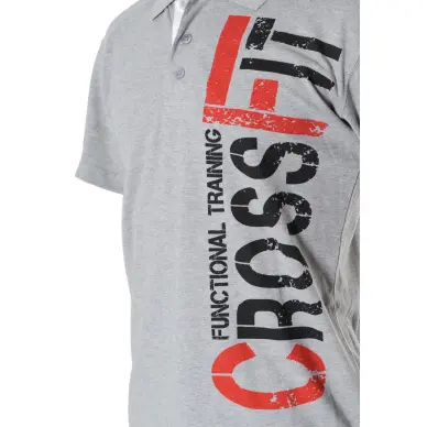 Polo Crossfit gris - Fin de Serie