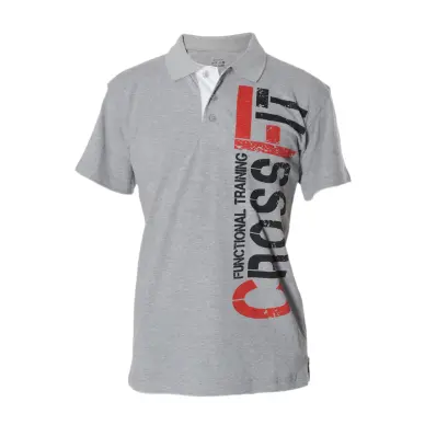 Polo Crossfit gris - Fin de Serie - 3