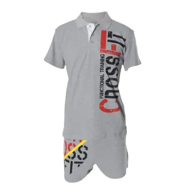 Polo Crossfit gris - Fin de Serie - 4