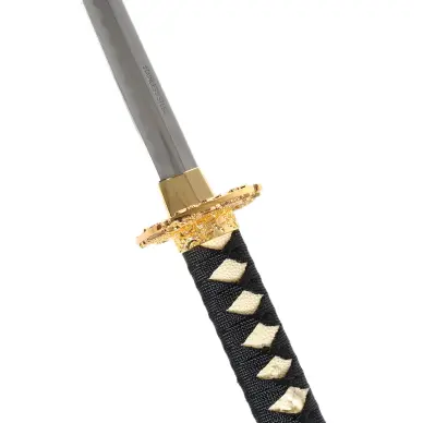 Katana et Wakizashi Noir Shinogi - 14