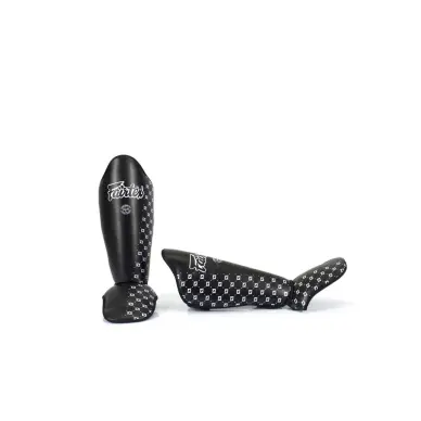 Protège-tibias et pieds Fairtex SP5 100% cuir - 2