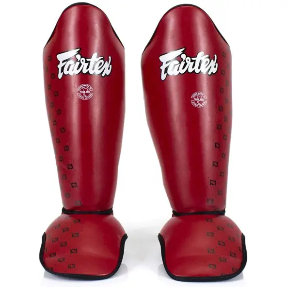 Protège-tibias et pieds Fairtex SP5 100% cuir
