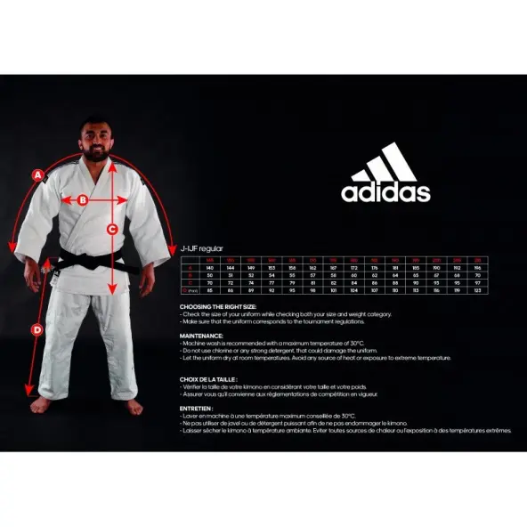 Kimono de Judo Adidas IJF Champion III