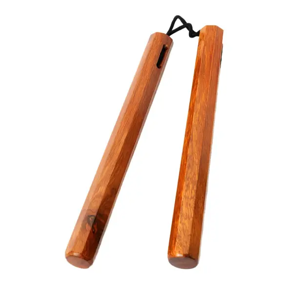 Nunchaku à Corde Bois octogonal