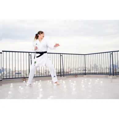 Kimono de karaté Kumité Adilight PrimeGreen - Fin de Serie