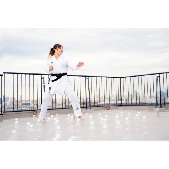 Kimono de karaté Kumité Adilight PrimeGreen - Fin de Serie