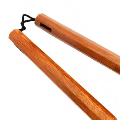 Nunchaku à Corde Bois octogonal - 2