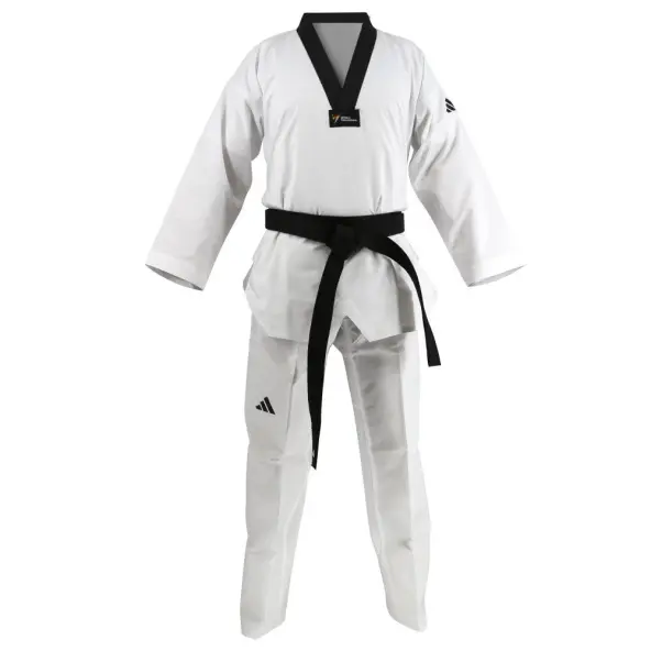 Dobok Taekwondo Adi-Champion II Col noir