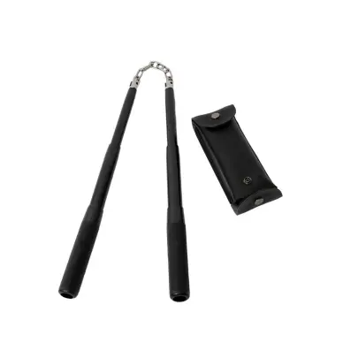 Nunchaku à Chaine Métal, branches Déployées