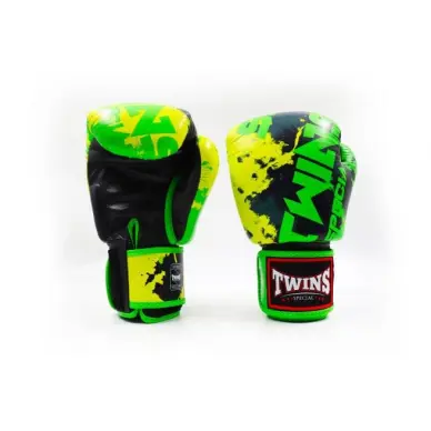 Gants de boxe Twins FBGVL 3 Candy Green - 3