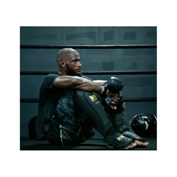 Protège-tibias et pieds Legacy Metal Boxe