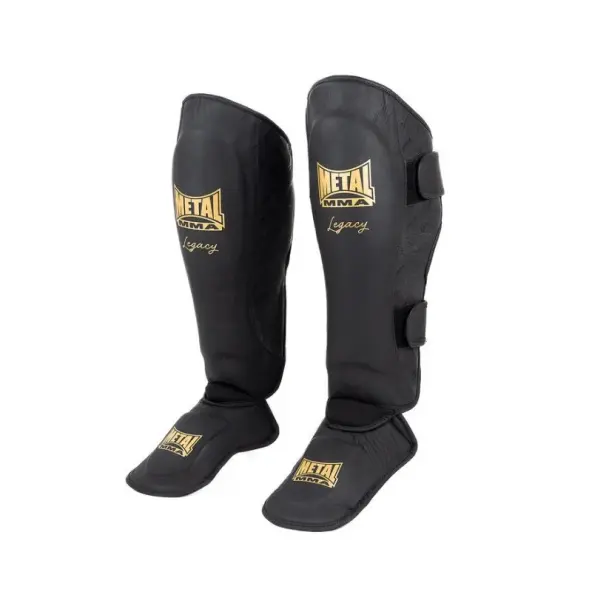 Protège-tibias et pieds Legacy Metal Boxe