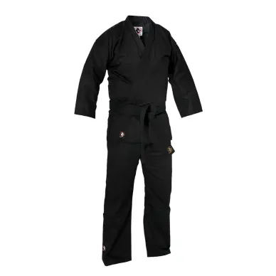 Kimono de karaté Bushido noir - 2