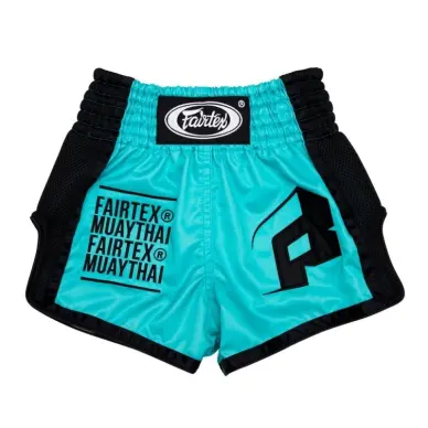 Short de Boxe Thaï Fairtex Turquoise 2107 - 2