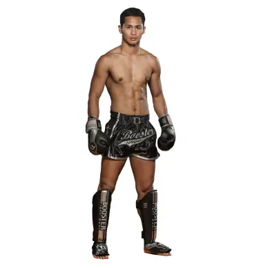 Protège-tibias et pieds Booster BSG V3 Argent - 2